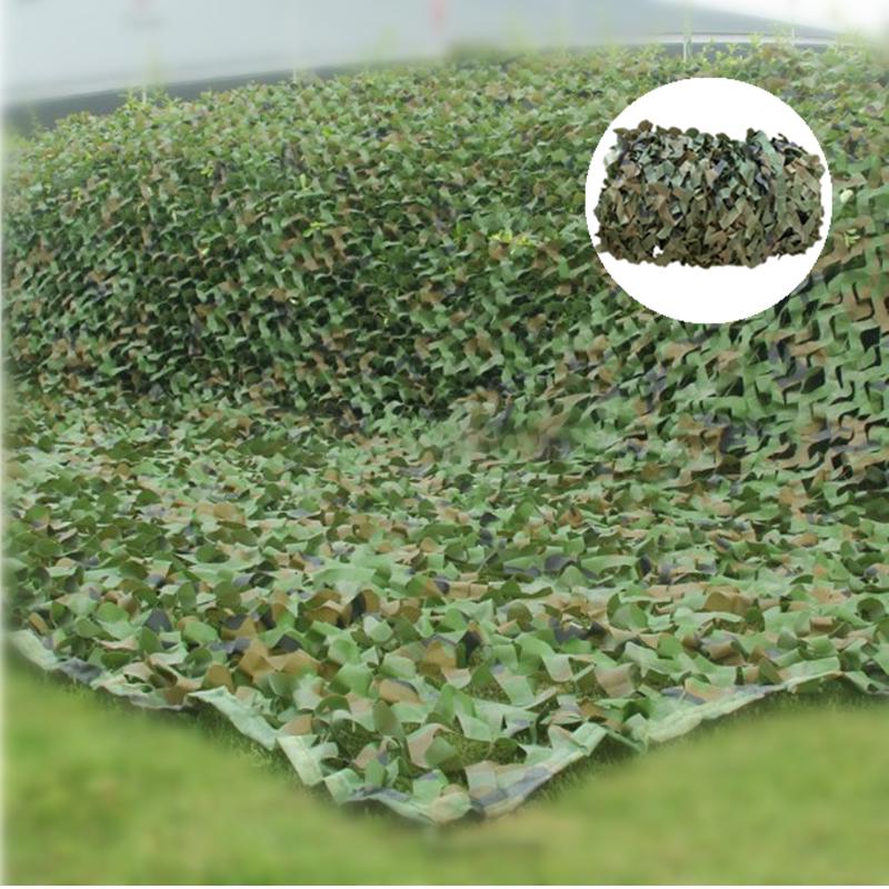 

Sun Shelter Hunting Camouflage Nets Woodland Army Camo Netting Camping ShelterTent Shade Car