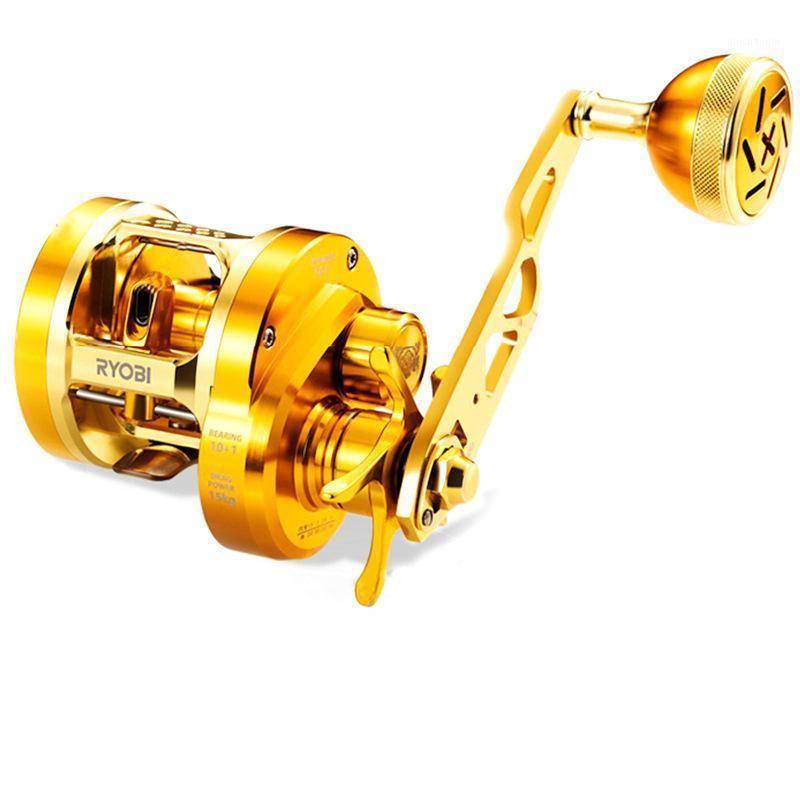 

Japan quality reel slow jigging full metal reel Drum wheel 11BB modulus gear light jigging boat bait casting1