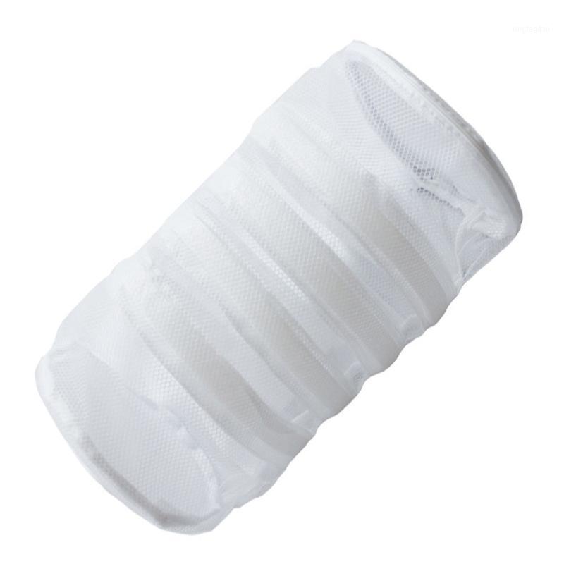 

1pc Polyester Shoes Wash Machine Laundry Bag Zippered Mesh Shoes Wash Bag1