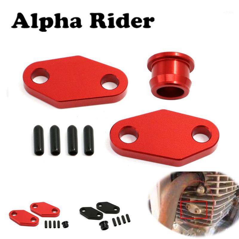 

Motorcycle Engine Parts Blockoff Plates For XR650L NX650 FMX650 GB500 1993 - 2018 2017 2016 2015 2014 2013 2012 Black Red1