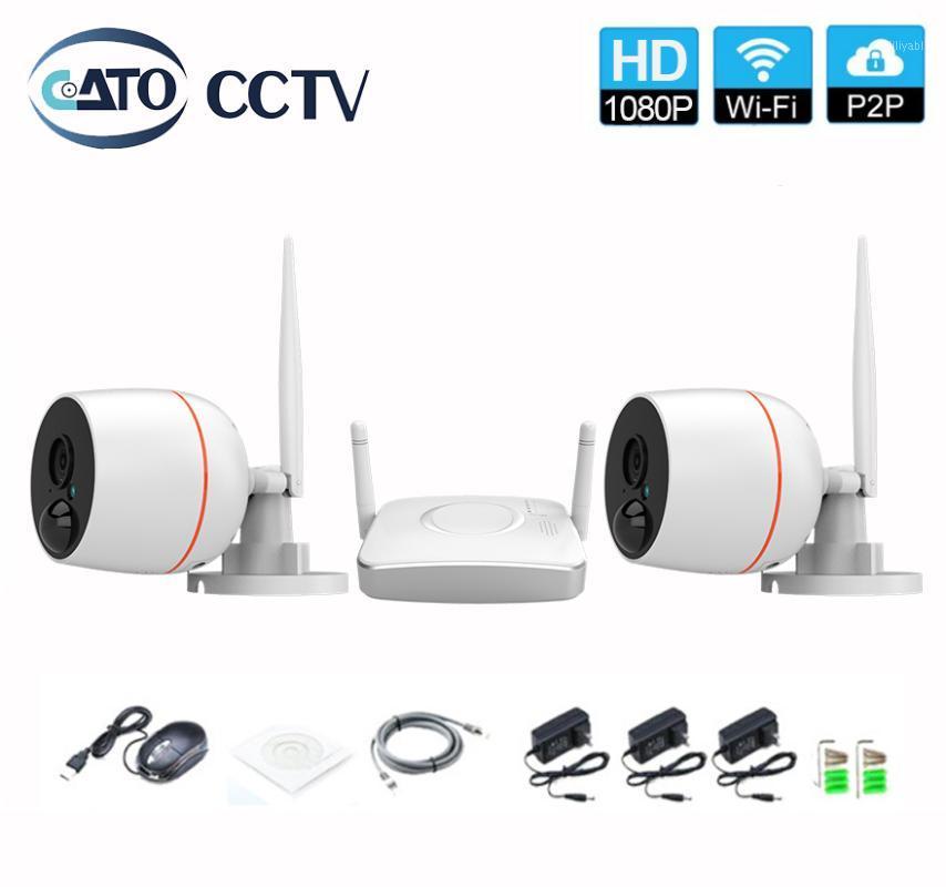 

2CH 2MP Wifi NVR kit Mini Home security System HD 1080P H.264 Wireless Support SD Card Slot CCTV System1