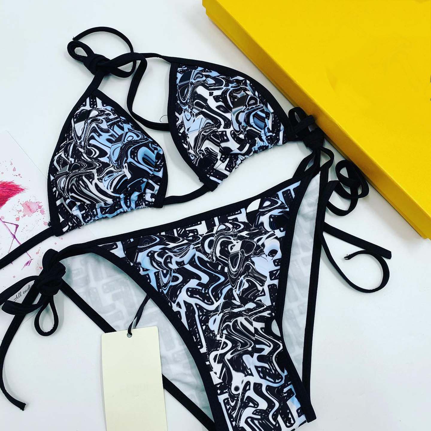 Femmes Sexy Bikini Bretelles Transparentes Maillots De Bain En Forme D'animal Dames Mode Plage Été Bikini Ensembles 39