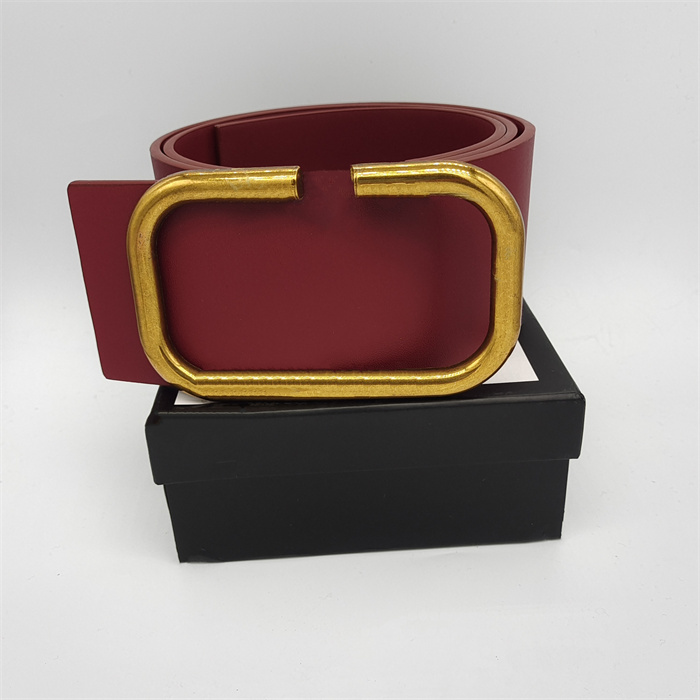 

12 Color Width 7CM 2021 Belts For Evening Dresses Fashion men women belt Big gold buckle genuine leather classic ceinture size 90-125CM, 01