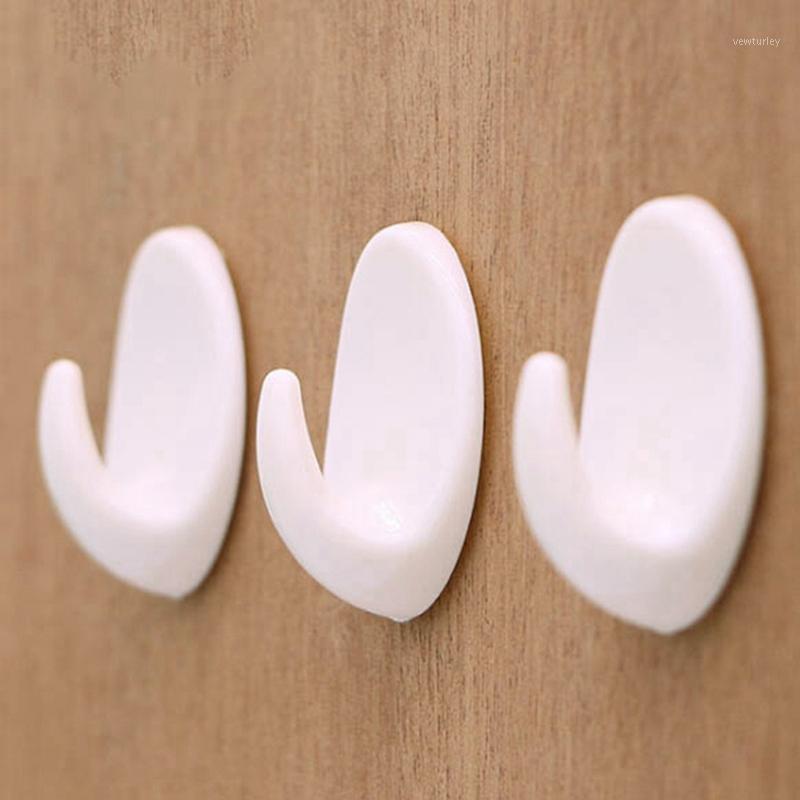 

6PCS Powerful Small Rails White Self-adhesive Rails Home Key Hanging1
