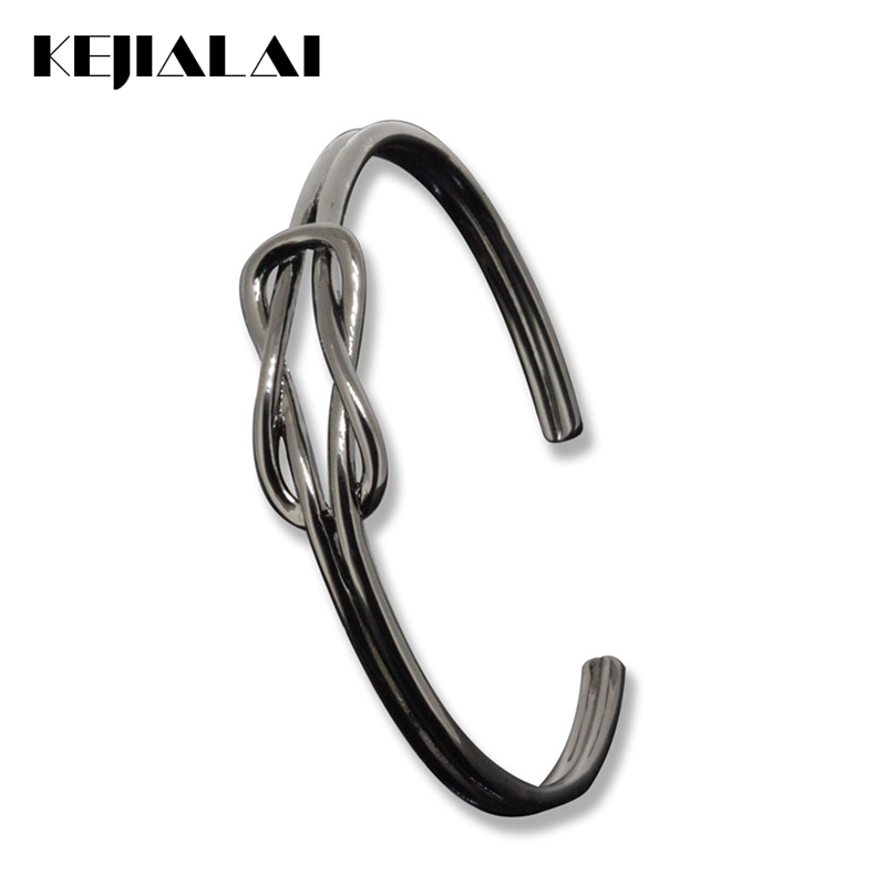 

2020 Hot Sale Unisex Adjustable Bangles, Black Gun Plated Well Designed & Fashion Open / Bracelets