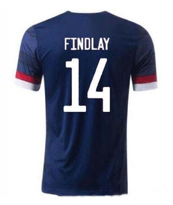 

2021 Tennis Thai soccer jersey euro cup Scotland football shirt Wear, Black