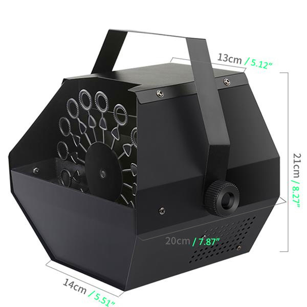 

Discount 25W AC110V Mini Bubble Machine easy to carry Stage Lighting for Wedding / Bar / Stage Black Bubble Machines