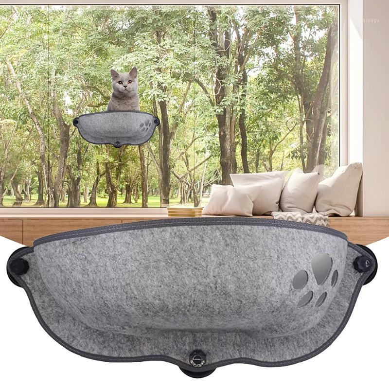 

Cat Beds & Furniture Window Hammock With Strong Suction Cups Pet Kitty Hanging Sleeping Bed Storage For Warm Ferret Cage Shelf Seat