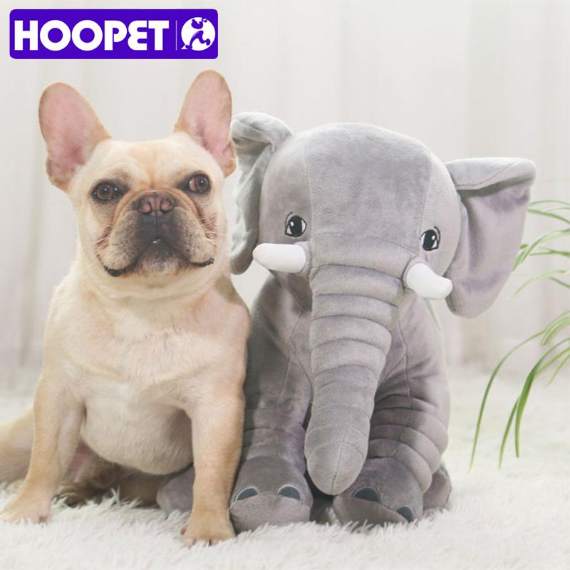 

HOOPET Pet Dog Toy Puppy Short Plush Little Pig Cute Elephant Pet Pillow Stuffed