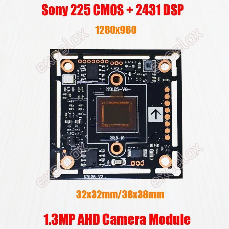 

1280x960 1.3MP AHD CCTV Camera Module IMX225 CMOS Sensor NVP2431H ISP 960P 1200TVL Analog HD PCB Board 38x38mm 32x32mm1