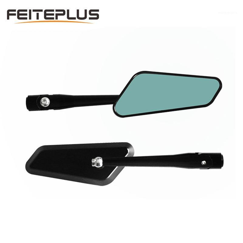 

Motorcycle Mirrors Universal CNC Aluminum Left Right Rear View Scooter Rearview Electrombile Side Convex Mirror M8 M10