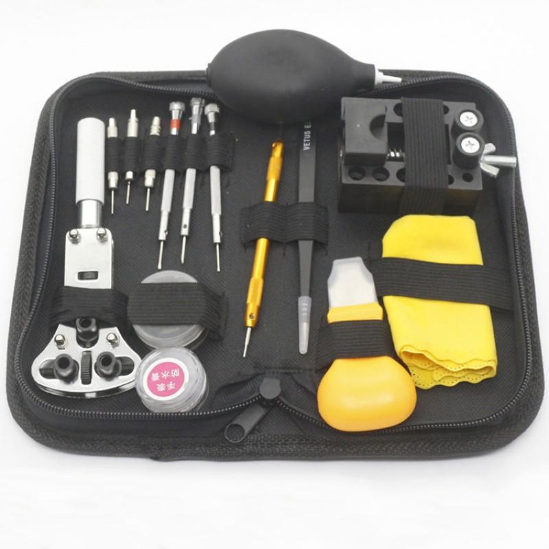 

Watch Repair Tool Set Demolition Watch band Opener Device service Kit bell Tool bag