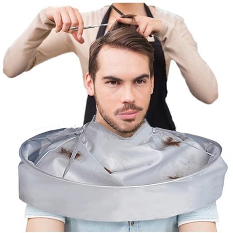 

DIY Hair Shave Apron Hair Cutting Cloak Umbrella Cape Barber for Salon Cleaning Protecter Cutting Cloak Wrap Accessory