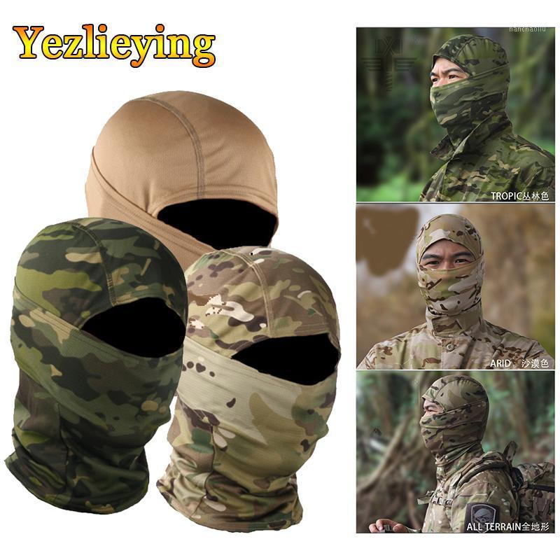 

Tactical Cap CP Camouflage Balaclava Full Face Scarf Wargame Cycling Scarf Hunting Bike Helmet Liner1, Black