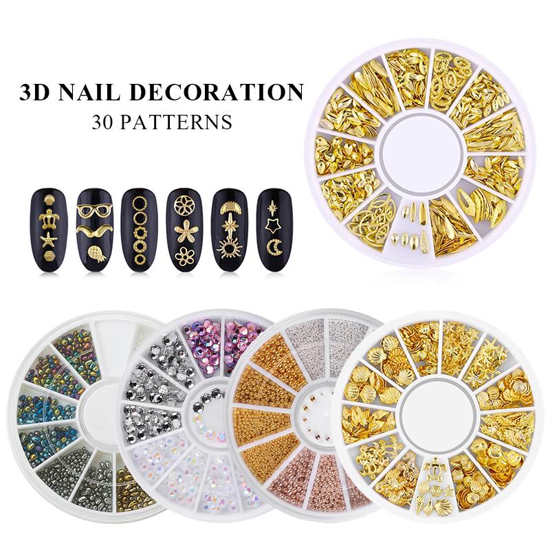 

Mtssii Mixed Color Nail Stone AB Color Rhinestone Irregular Beads Manicure For Nails Art Decorations Crystals