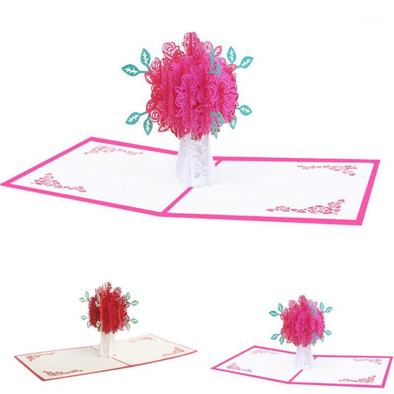 

Dry Flower Craft Paper Greeting Card Retro New Year Christmas Thanksgiving Valentine's Day DIY Gift Card1