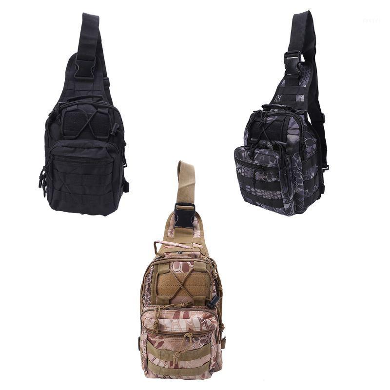 

Mens Molle Tactical Sling Chest Bag Assault Pack Messenger Shoulder Bag Backpack1, Bk