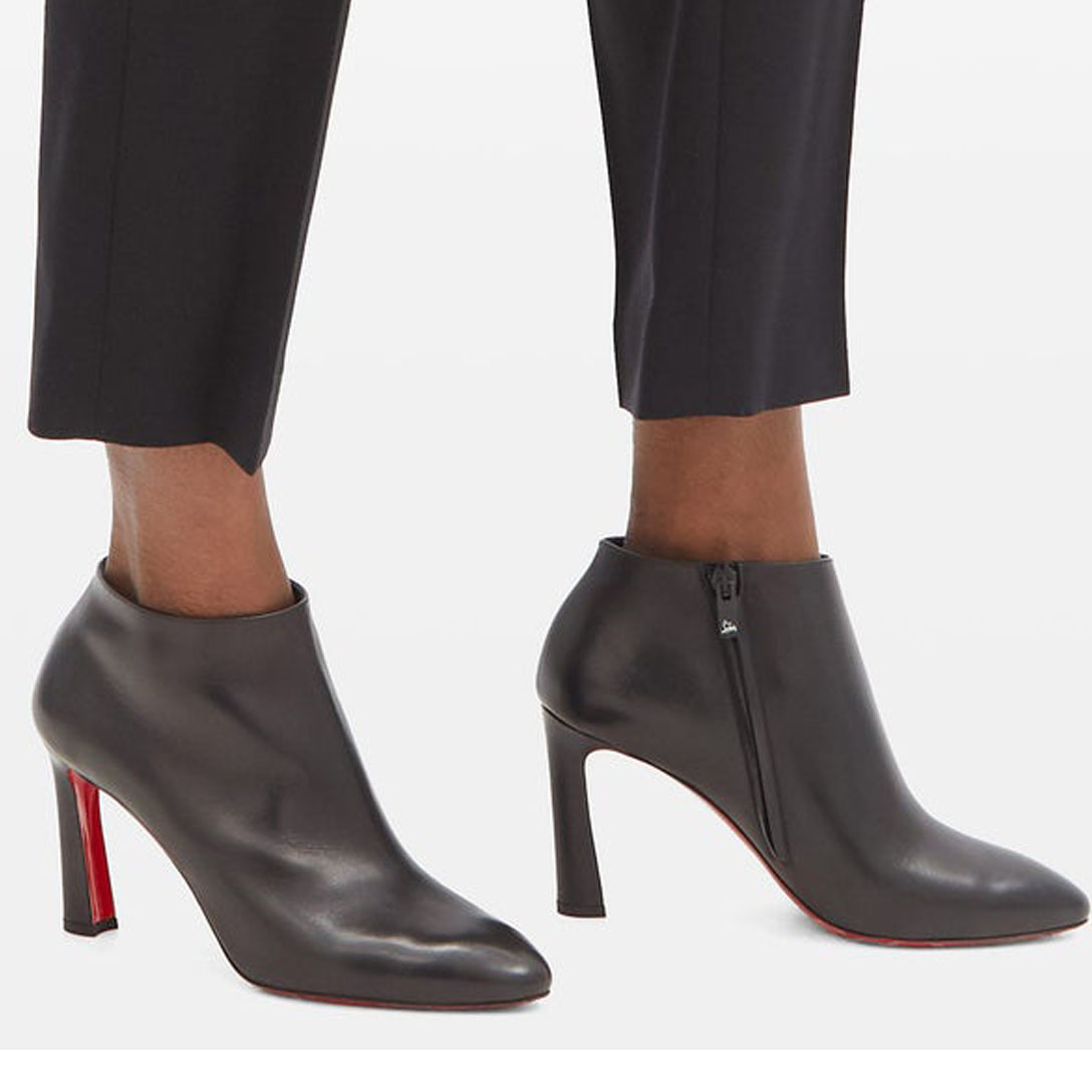 

Elegant Name Brands Women Red Bottom Boots Eleonor Botta Bottes Knee Boots High Heels Lady Combat Booties Wedding Wedding EU35-43