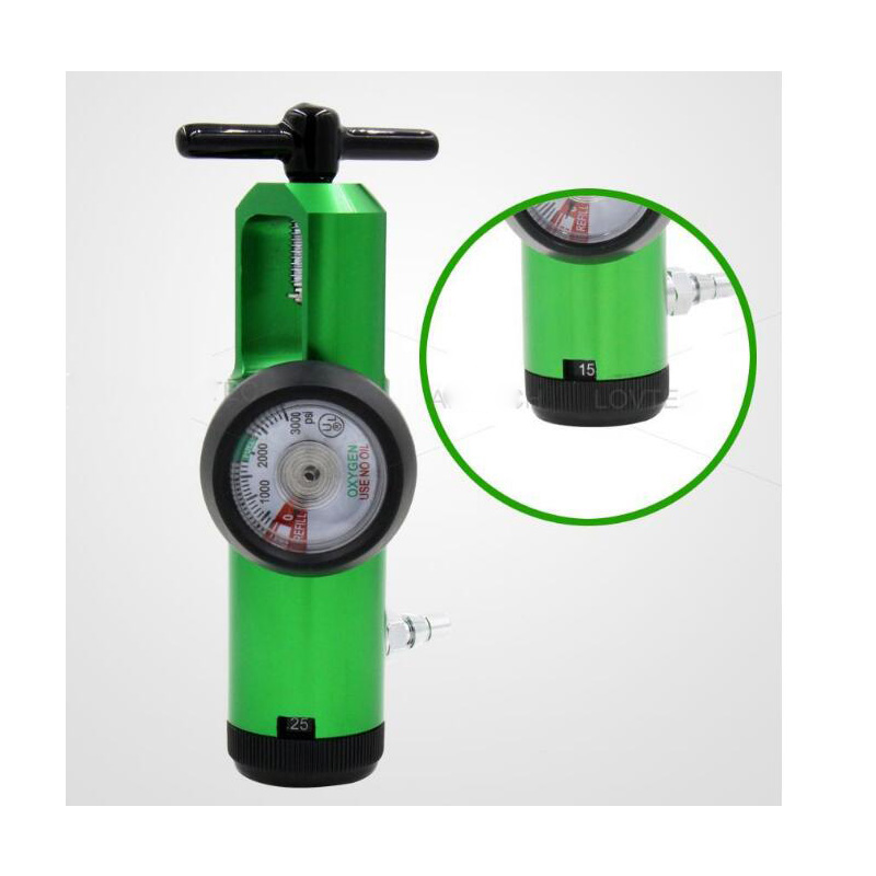 

3000psi Gas Oxygen Pressure Regulator CGA870 0-15L/min