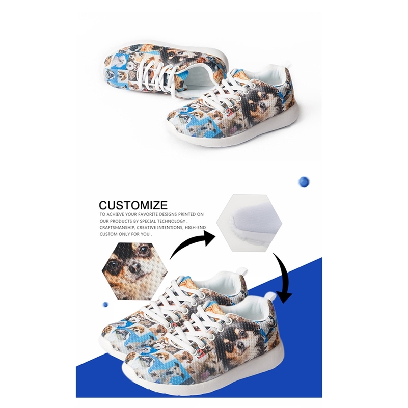 

New Autumn Children Boys Girls Sport Shoes Breathable Infant Shoes European Print Sneakers Lace-up Non-slip Casual Kids Shoes 201113, Black