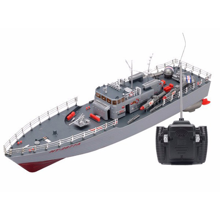 

RC Boat 1/275 Destroyer WarShip Remote Control Military Naval Vessels Racing Ship Electronic Model For Kids Birthday Hobby Toys, Gray