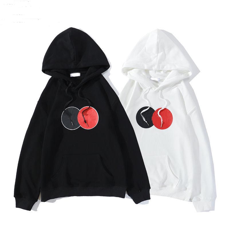 

2020 NEW mens hoodies Spring Autumn Casual Hoodies Sweatshirts Trendy Printed Hoodie for Men and Women Free Drop Shipping, Black