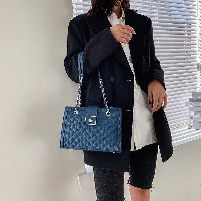 

Ladies Leather Handbag Retro Ladies Shoulder Bag Designer PU Leather Handbag Girls Messenger Bag Black Bolso Mujer