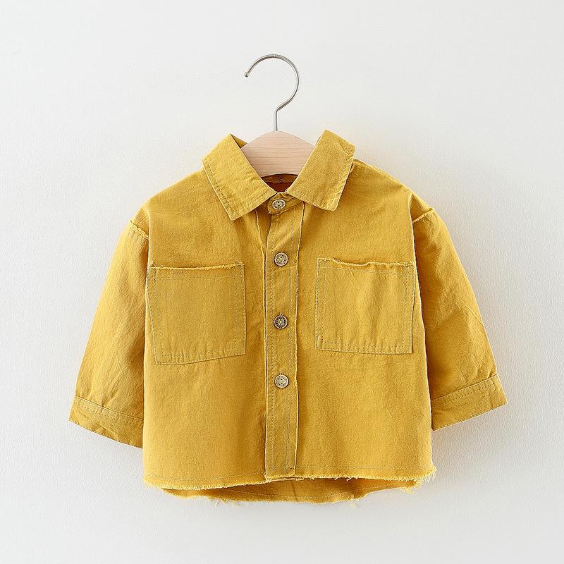 

Baby Boys and Girls Casual Jackets Kids Denim Coats 2020 Spring New Children Long Sleeve Outwear Baby Tops Toddler Boys Outwear, Blue