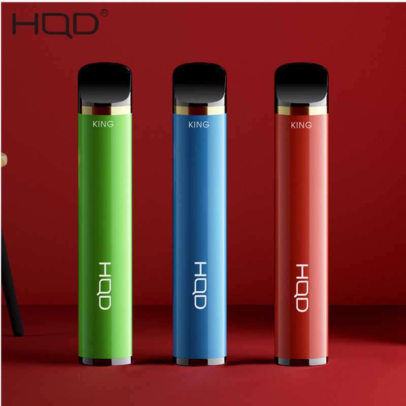 

HQD King Kit 2000 Puffs Disposable Vapes Pod 1200mAh Battery Prefilled Vape Pen 6.5ml Vaporizer Electronic Cigarette Carts 100% Original