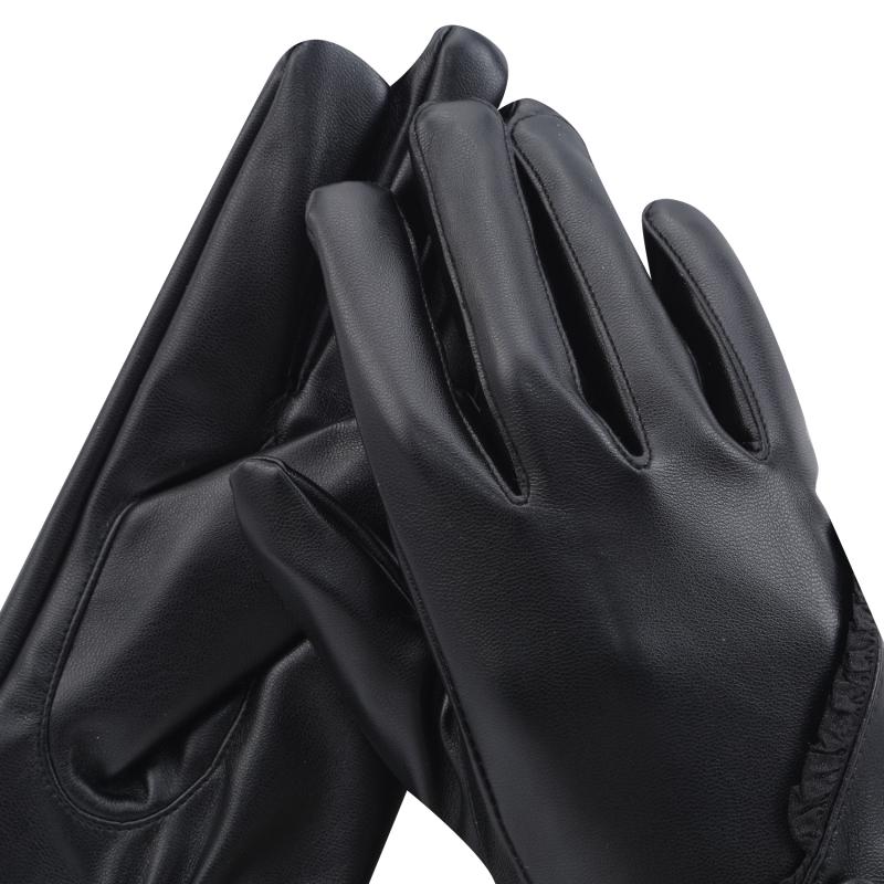 

High Quality Elegant Women PU Leather Gloves Autumn And Winter Thermal Hot Trendy Female Glove