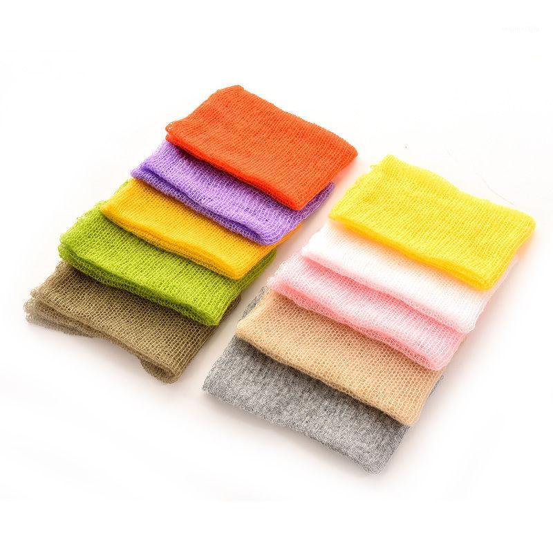 

1Pc Newborn Photography Wraps Handmade Flower Headband New Arrival Mohair baby photography props Baby Photo props Accessories1, Yellow