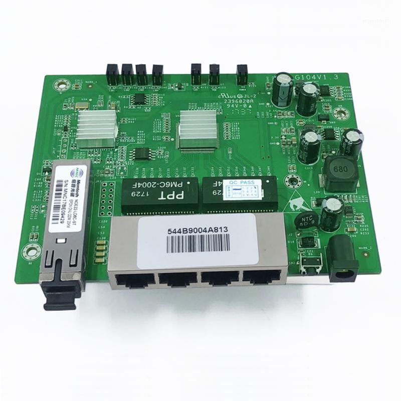 

FTTX Reverse PoE 4GE GEPON ONU FTTB MDU EPON poe onu Compatible EPON PCBA OLT1