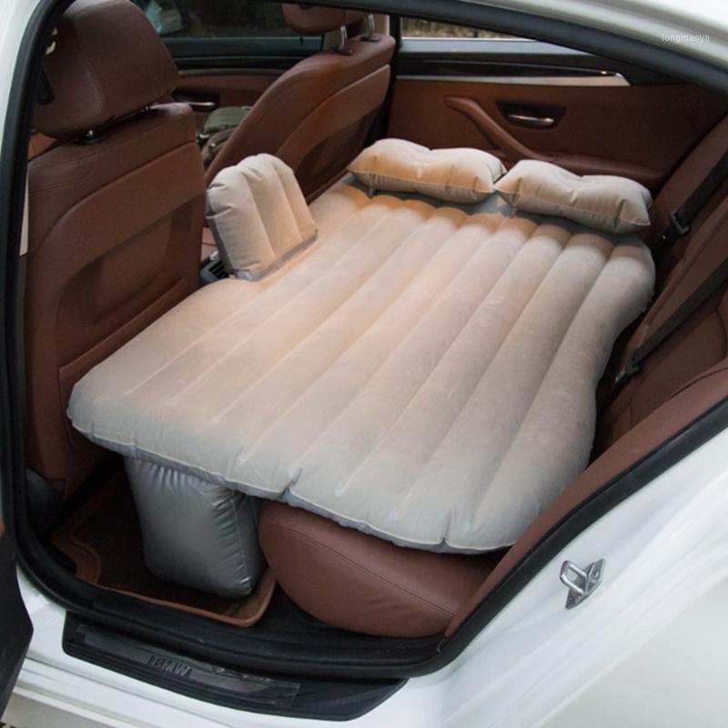 

Car Air Inflatable Car Bed Outdoor Camping PVC Flocking Mult-ifunction Back Seat Matress Bed Travel Mat Cushion1