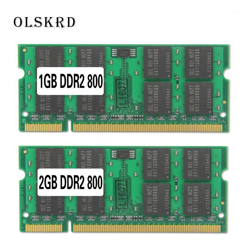 

Olskrd Laptop memory 1GB 2GB DDR2 800MHz PC2-6400 DDR 2 2G notebook memory Laptop RAM SODIMM for intel amd1