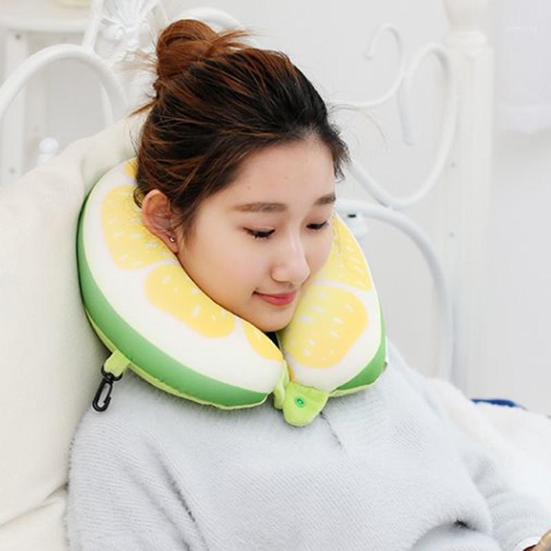 

Foam Particles Lovely Practical Durable U Shaped Pillow Car Headrest Neck Pillow Go To Bed Office Cartoon Animal Sleep1