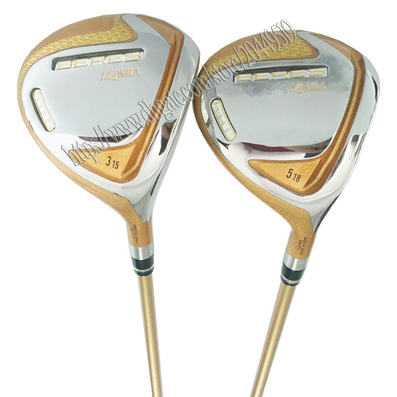 

New Golf Clubs HONMA S-07 Fairway Wood 4 Star 3 5 Loft Wood Driver Graphite Shaft R or S Golf shaft Free Shipping