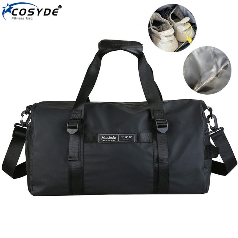 

Gym Sport Bags Men 2021 Waterproof Oxford Handbag Big Travel Luggage Duffel Bag For Women Sports Bag With Shoe Compartment, Green