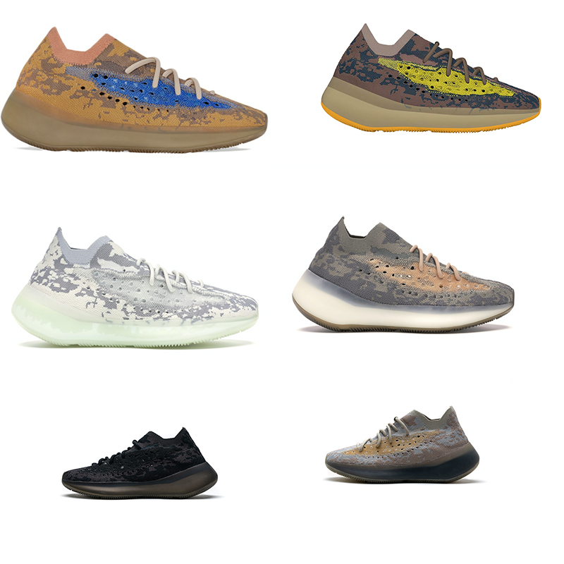 

with Box 2020 New Mens and Womens 380 Alien Mist Blue Oat Lmnte Pepper Reflective Sneakers Wave Runner Running Shoes