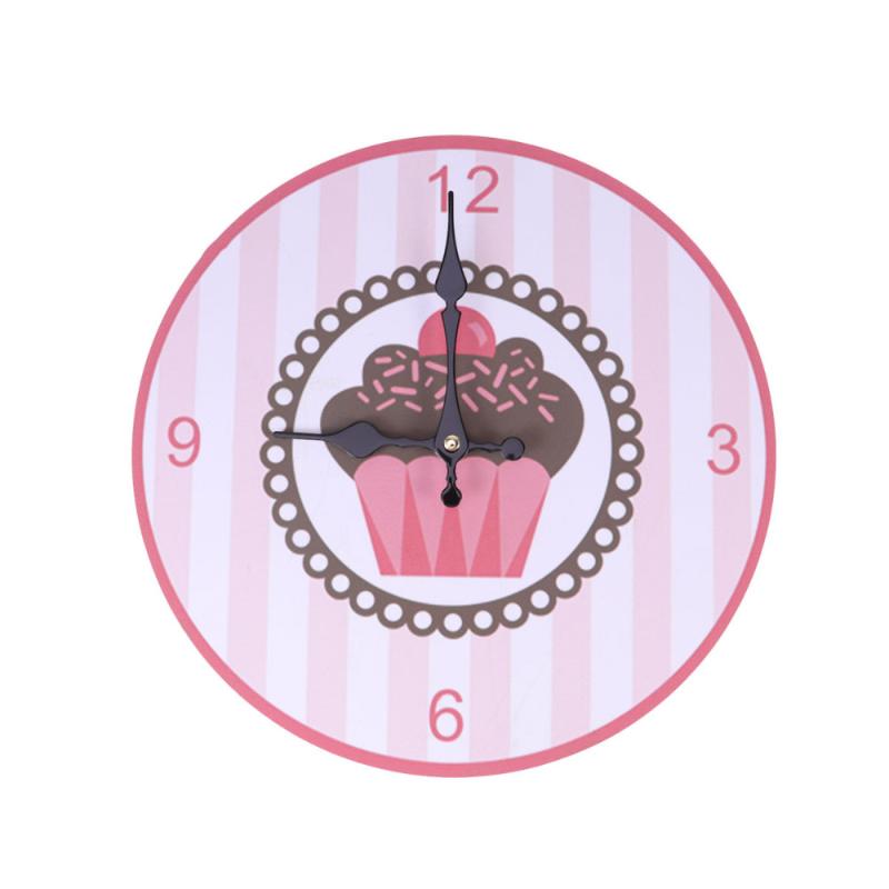 

14 Inch Cake Design Clock Hangimh Clock Creative Hanging for Home (Light