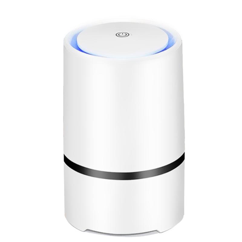 

CAIYUE Air-Purifier car Cleaner for Home HEPA Filters smoke remover cable Low Noise with Night Light Desktop