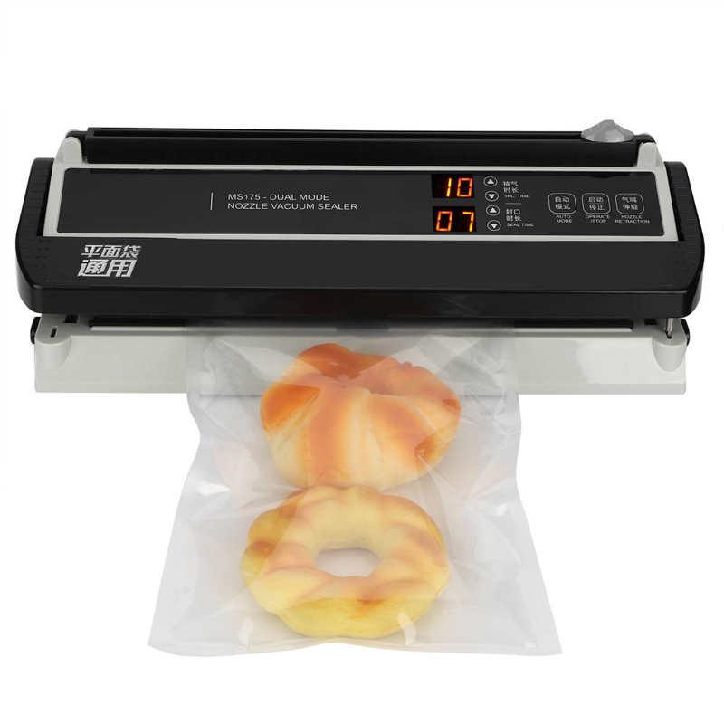 

30cm 8mm Vacuum Sealer Kitchen Vacuum Packaging Machine Including 13Pcs Bags with Air Exhaust Inflation Function 800ml