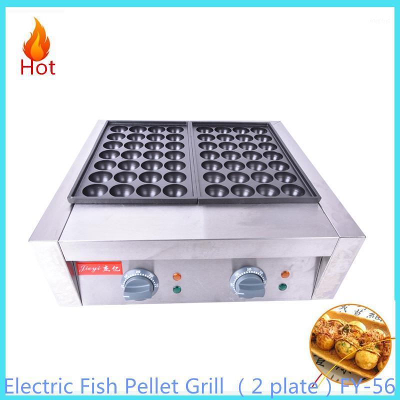 

1 PC Electric fish Pellet Grill 2-Plate FY-56 meatball oven,meat ball forming machine,Octopus cluster Hot1