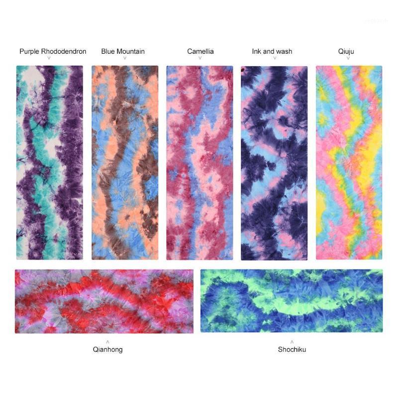 

Durable Yoga Towel Non-Slip Mat 183 * 63 Cm Body Line Elasticity Aerobics Outdoor Yoga Mat Universal NBR1, Beige