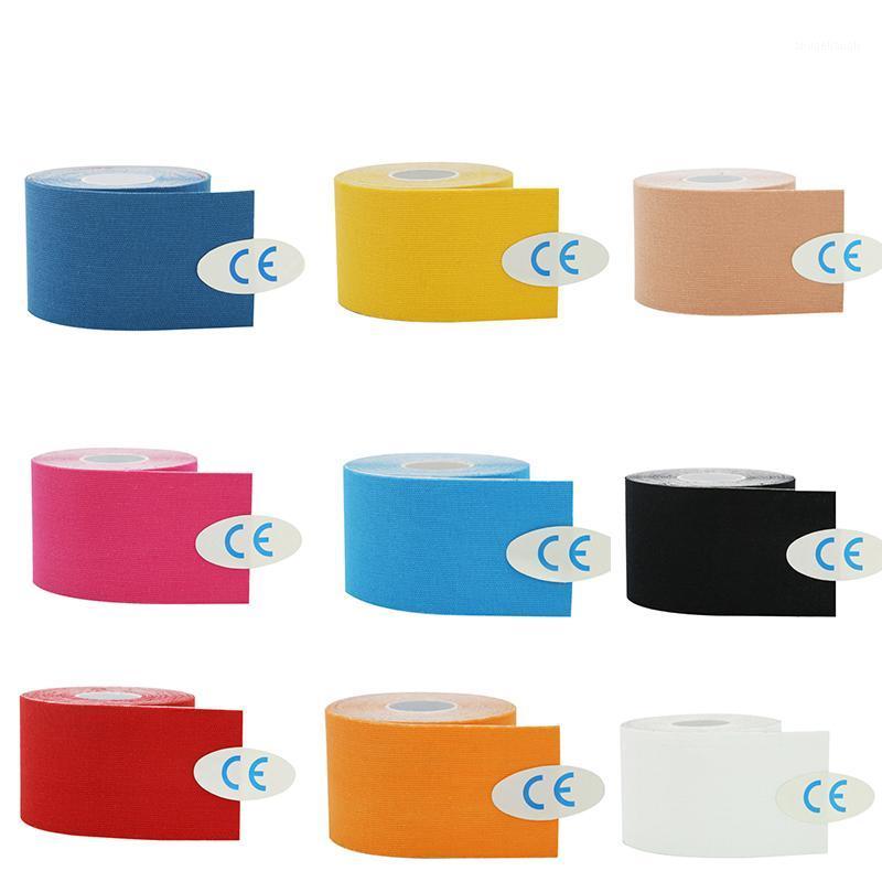 

Elastic Kinesiology Sports Tape Athletic Strapping Gym Tennis Fitness Running Bandage Knee Relief Knee Pads Care1