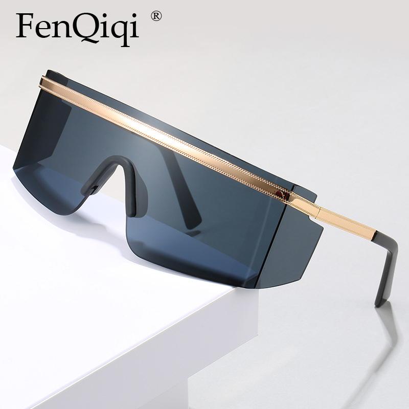 

Sunglasses 2021 European And American Fashion Personality Big Frame Women Goggles