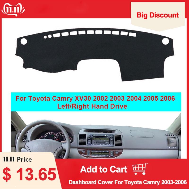 

Car Dashboard Cover Dash Mat Pad For Camry XV30 2002 2003 2004 2005 2006 LHD RHD Dash Board Cover Carpet Auto Sun DashMat1
