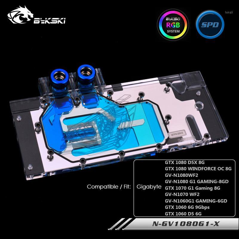 

Bykski water block used for fit Gigabyte GTX 1080/1070/1060 G1 Gaming ,Full Cover ,Copper Cooled ,GPU Cooler ,N-GV1080G1-X1