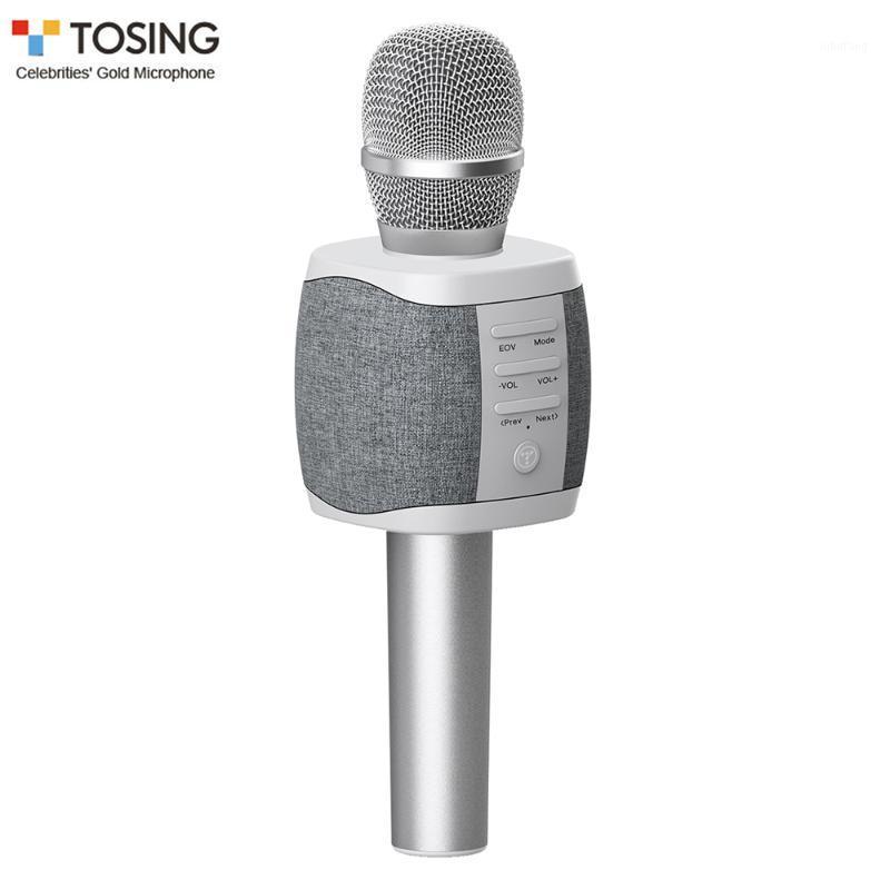

TOSING 027 Wireless Karaoke Microphone BT Speaker 2-in-1 Handheld Singing Recording Portable KTV Player for Phone PC Tablet1