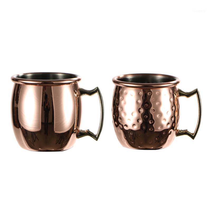 

Stainless Steel Mini Moscow Mule Mug Cocktail Drink Vodka Beer Cup 60ML1