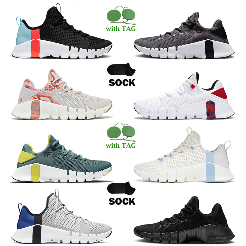 

Mens Womens Designer Free Metcon 4 Huarache Running Shoes With Socks Glacier Ice Crimson Blue Grey Red Triple Black Whit Grey Fog Off Jogging Sneakers 36-45, C42 white hyper jade 36-45